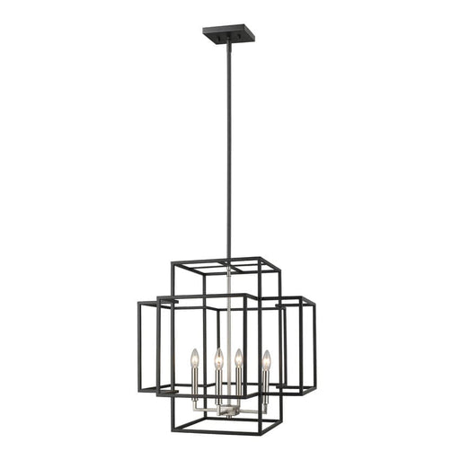 Z-Lite Titania Black Brushed Nickel Pendant 454-22BK-BN - Pendants