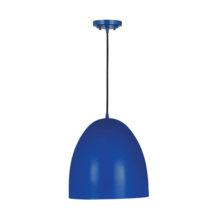 Z-Lite Z Studio Dome Blue 1 Light Pendant 6012P12-BLU - Pendants