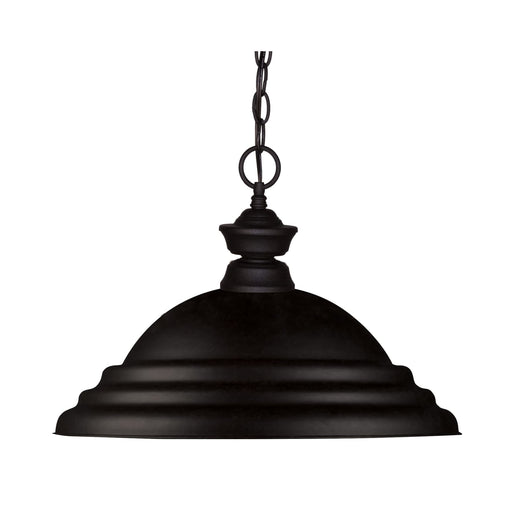 Z-Lite Pendant Lights Matte Black Pendant 100701MB-SMB - Pendants