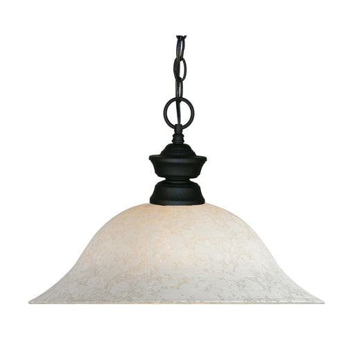 Z-Lite Pendant Lights Matte Black Pendant 100701MB-WM16 - Pendants