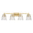 Z-Lite Analia Modern Gold 4 Light Vanity 1101-4V-MGLD - Bath & Vanity