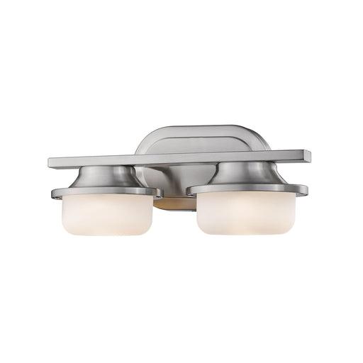 Z-Lite Optum Brushed Nickel LED Vanity 1917-2V-BN-LED - Bath & Vanity
