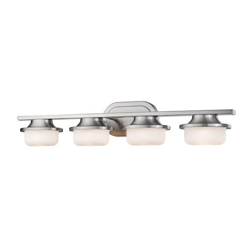 Z-Lite Optum Brushed Nickel LED Vanity 1917-4V-BN-LED - Bath & Vanity