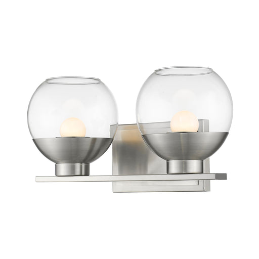 Z-Lite Osono Brushed Nickel LED Vanity 1924-2V-BN-LED - Bath & Vanity