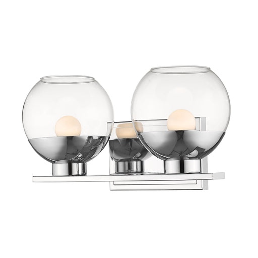 Z-Lite Osono Chrome LED Vanity 1924-2V-CH-LED - Bath & Vanity