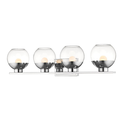 Z-Lite Osono Chrome LED Vanity 1924-4V-CH-LED - Bath & Vanity