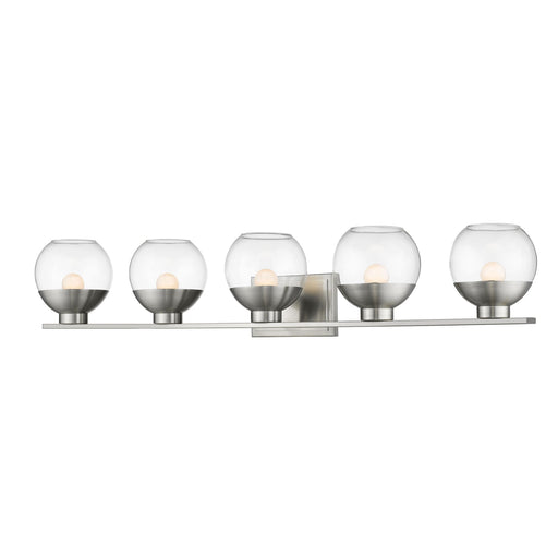 Z-Lite Osono Brushed Nickel LED Vanity 1924-5V-BN-LED - Bath & Vanity