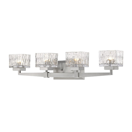 Z-Lite Rubicon Brushed Nickel Vanity 1927-4V-BN - Bath & Vanity