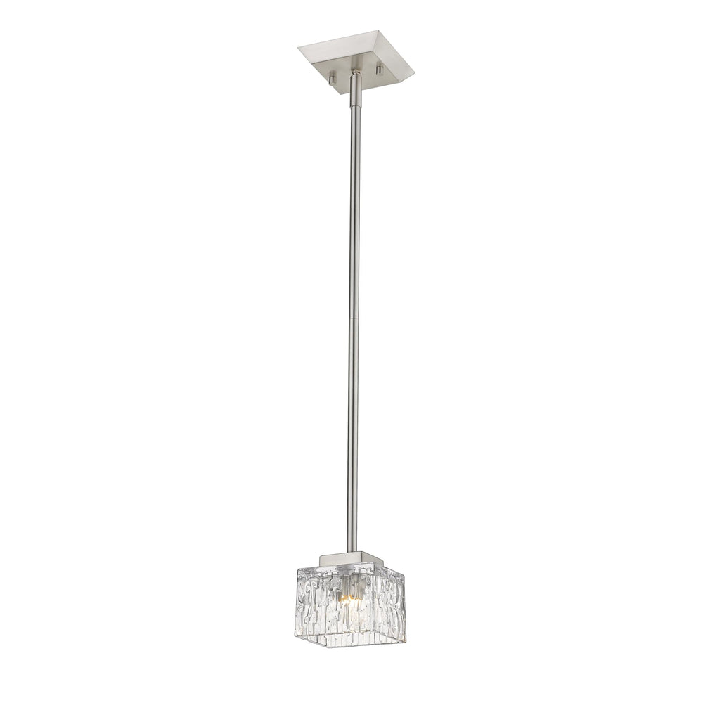 Rubicon Brushed Nickel Mini-Pendant - Mini-Pendants