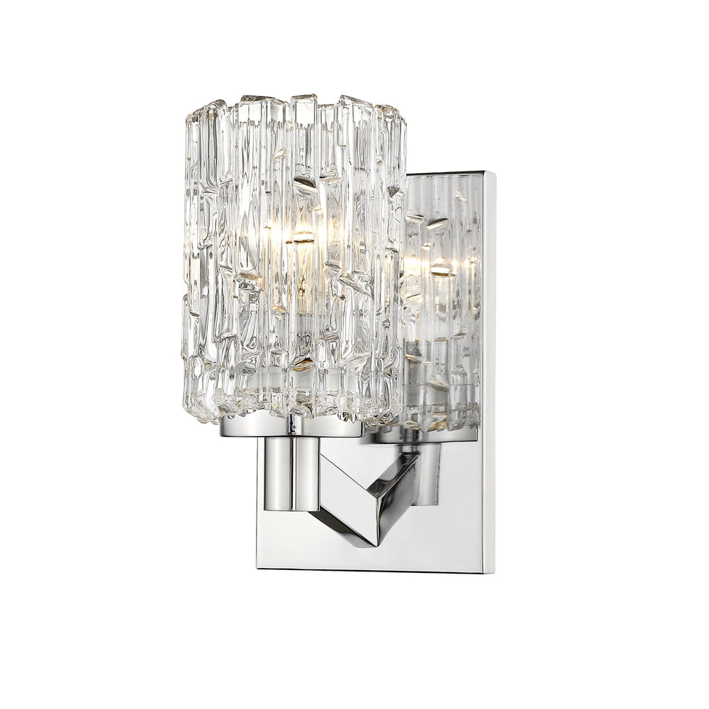 Aubrey Chrome 1 Light Wall Sconce - Wall Sconces