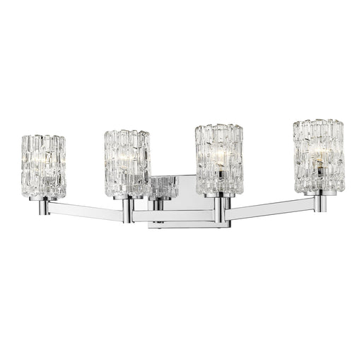 Aubrey Chrome 4 Light Vanity - Bath & Vanity