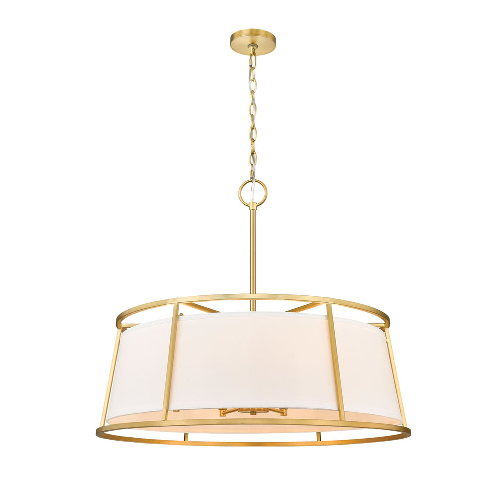 Z-Lite Lenyx Rubbed Brass 8 Light Pendant 1935-32RB - Pendants