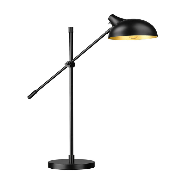 Z-Lite Bellamy Matte Black 1 Light Table Lamp 1942TL-MB - Table Lamps