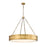 Z-Lite Anders Rubbed Brass LED 3 Light Chandelier 1944P33-RB-LED - Chandeliers