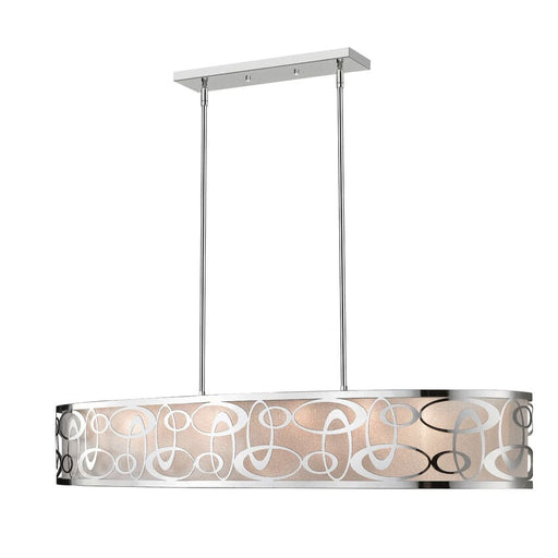Z-Lite Opal Chrome Pendant 195-55CH - Pendants