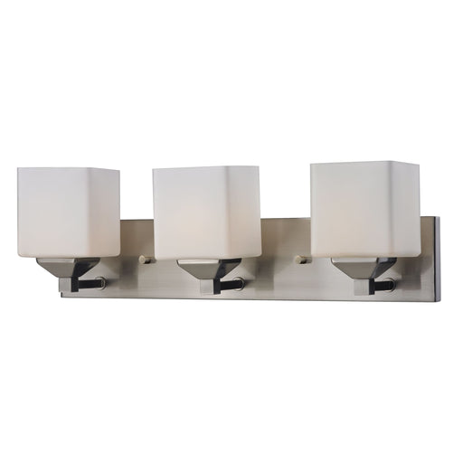 Z-Lite Quube Brushed Nickel Vanity 2104-3V - Bath & Vanity