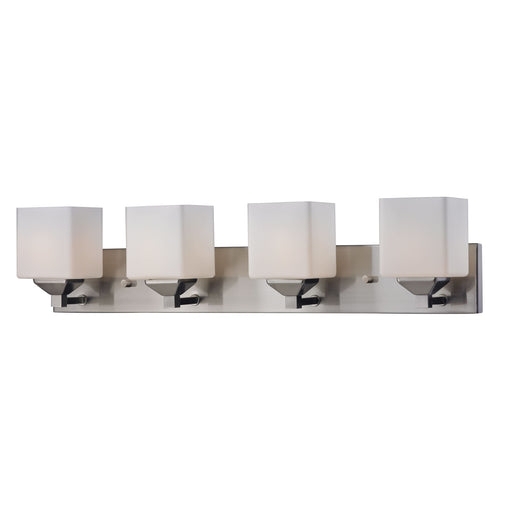 Z-Lite Quube Brushed Nickel Vanity 2104-4V - Bath & Vanity