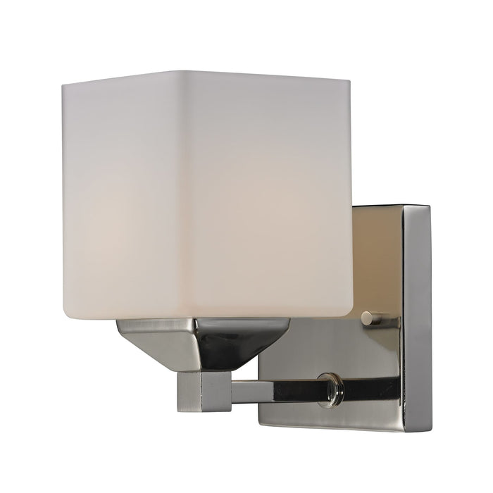 Quube Chrome Wall Sconce - Wall Sconces