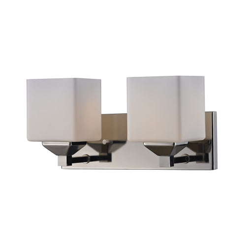 Z-Lite Quube Chrome Vanity 2105-2V - Bath & Vanity
