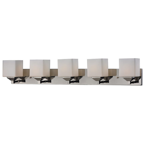 Z-Lite Quube Chrome Vanity 2105-5V - Bath & Vanity