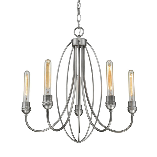 Z-Lite Persis Old Silver Chandelier 3000-5OS - Chandeliers