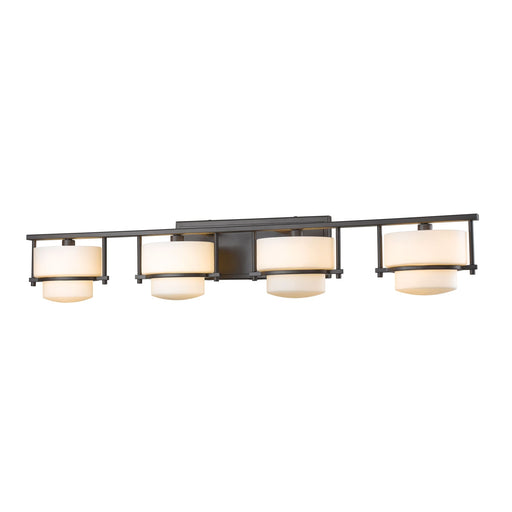 Z-Lite Porter Bronze Vanity 3030-4V-BRZ - Bath & Vanity