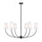 Z-Lite Shannon Matte Black 6 Light Chandelier 3040-42MB - Chandeliers