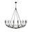 Z-Lite Arabella Matte Black 16 Light Chandelier 3500-16MB - Chandeliers