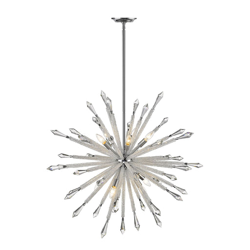 Z-Lite Soleia Chrome Chandelier 4002-10 - Chandeliers