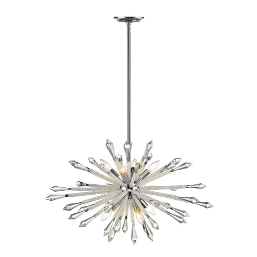 Z-Lite Soleia Chrome Chandelier 4002-8B - Chandeliers