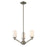 Z-Lite Montego Brushed Nickel Chandelier 410-3 - Chandeliers