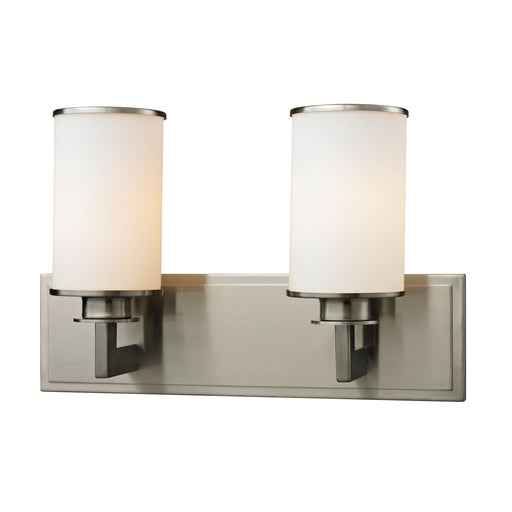 Z-Lite Savannah Brushed Nickel Vanity 412-2V - Bath & Vanity