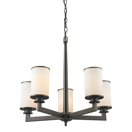 Z-Lite Savannah Olde Bronze Chandelier 413-5 - Chandeliers