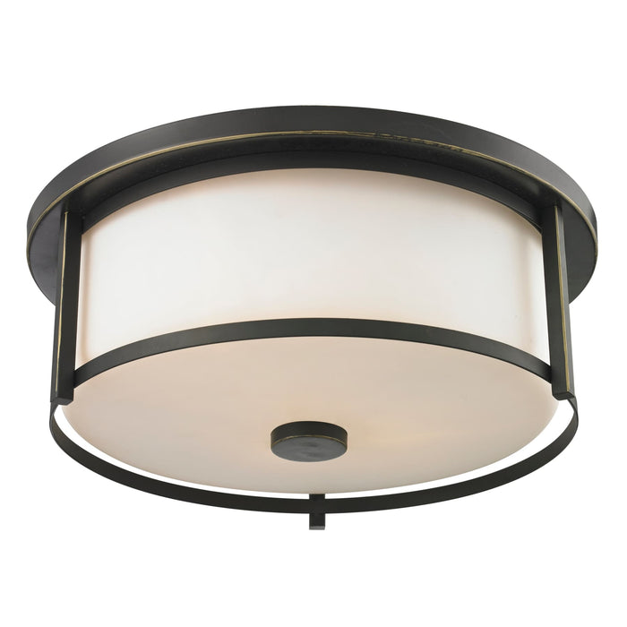Z-Lite Savannah Olde Bronze Flushmount 413F16 - Flushmounts