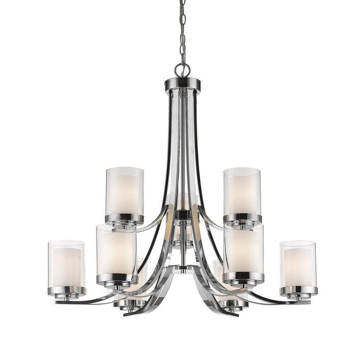 Z-Lite Willow Chrome Chandelier 426-9-CH - Chandeliers