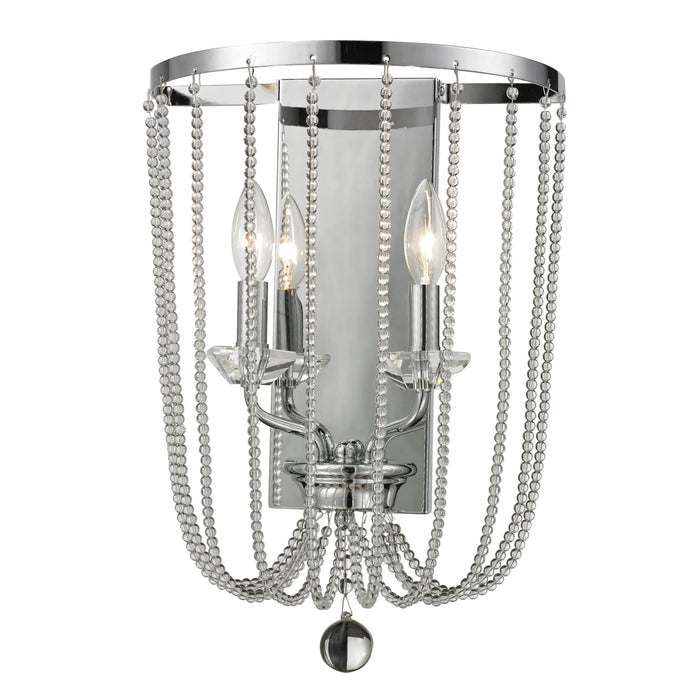 Serenade Chrome Wall Sconce - Wall Sconces