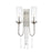 Siena Brushed Nickel Wall Sconce - Wall Sconces