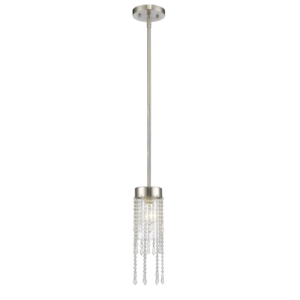 Siena Brushed Nickel Mini-Pendant - Mini-Pendants