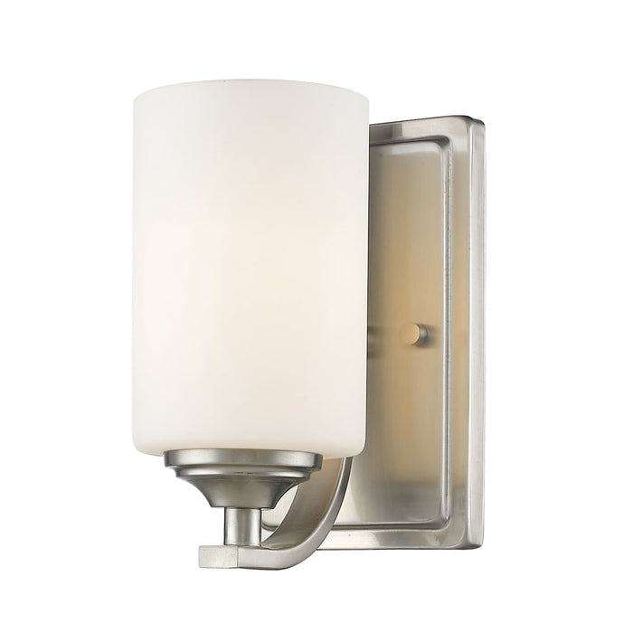 Bordeaux Brushed Nickel Wall Sconce - Wall Sconces