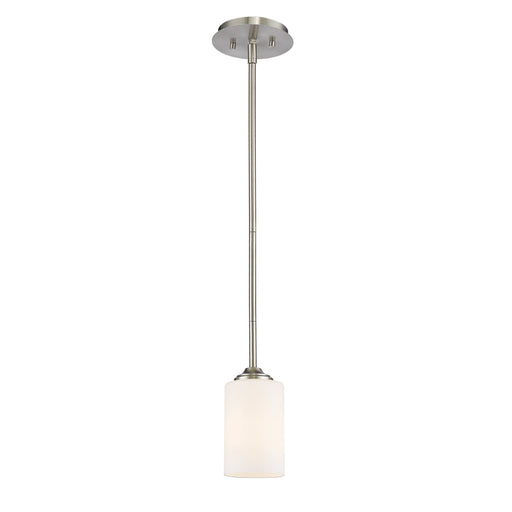 Bordeaux Brushed Nickel Mini-Pendant - Mini-Pendants