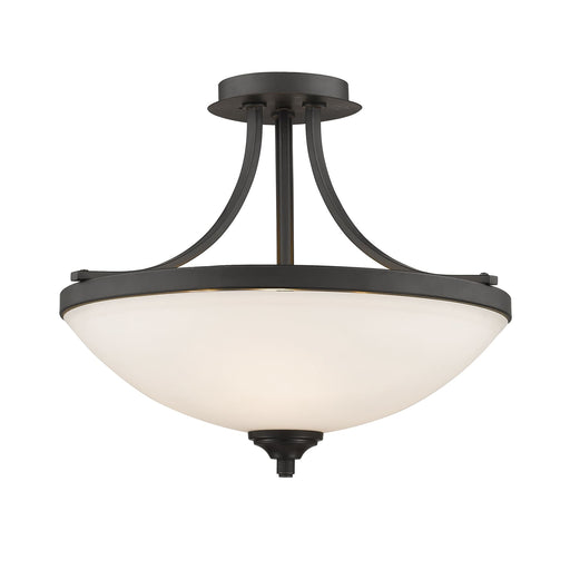 Bordeaux Bronze Semi-Flushmount - Semi-Flushmounts