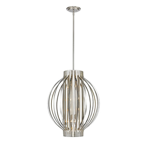 Z-Lite Moundou Brushed Nickel Pendant 436-24BN - Pendants