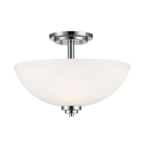 Ashton Chrome Semi-Flushmount - Semi-Flushmounts