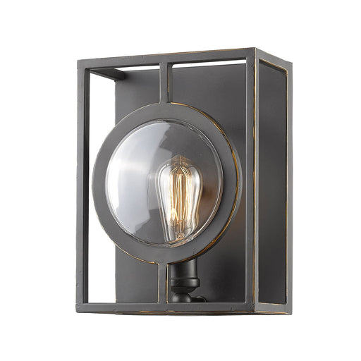 Z-Lite Port Olde Bronze Wall Sconce 448-1S-B-OB - Wall Sconces