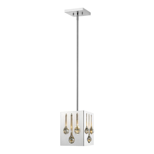 Z-Lite Oberon Chrome Pendant 453SQMP-CH - Pendants