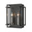 Titania Black Brushed Nickel Wall Sconce - Wall Sconces
