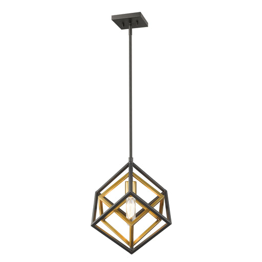 Euclid Olde Brass Bronze Mini-Pendant - Mini-Pendants
