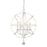 Z-Lite Tull Matte White Chandelier 458-20MW - Chandeliers