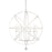 Z-Lite Tull Matte White Chandelier 458-36MW - Chandeliers