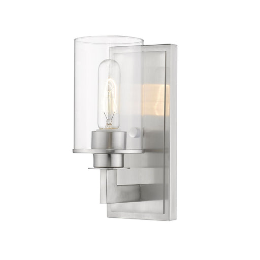 Z-Lite Savannah Brushed Nickel Wall Sconce 462-1S-BN - Wall Sconces